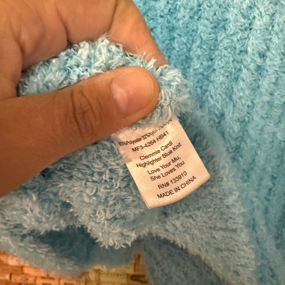 Show Me Your Mumu Women's Clemmie Cardi in Highlighter blue size XS - Picture 10 of 10